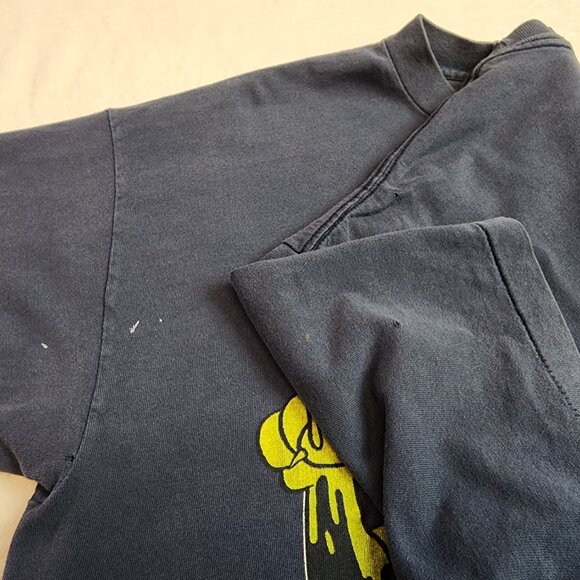 Vintage 90s Savvy Sportswear Loony Tunes Sylvester Daffy T-Shirt Mens XL - Picture 7 of 7